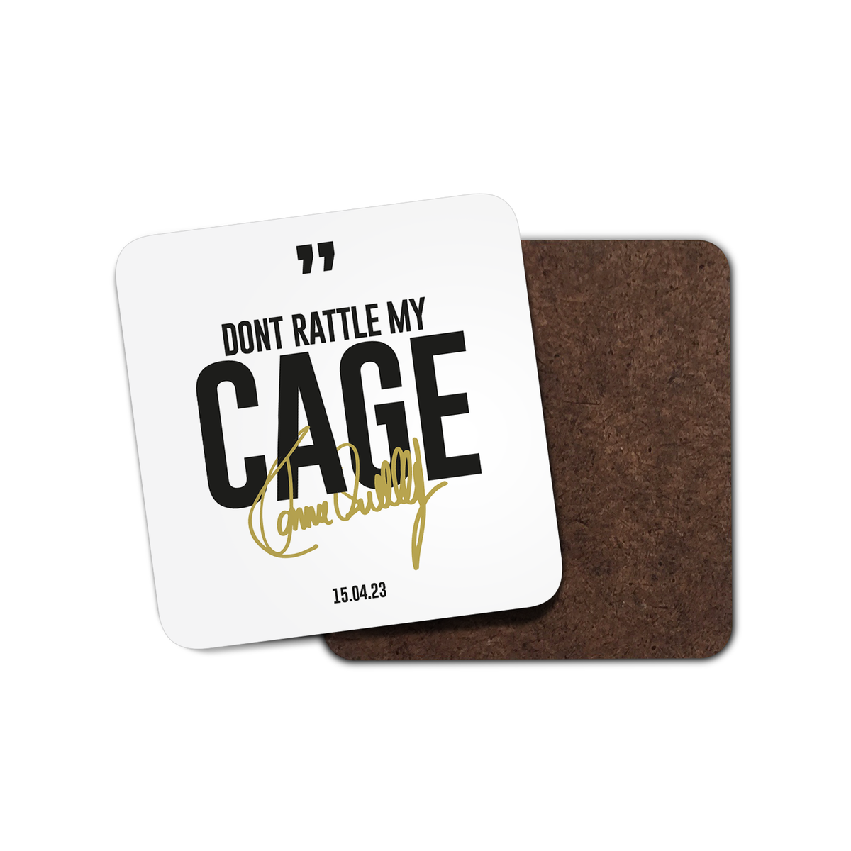Do Not Rattle Ronnie O'Sullivan - Don't Rattle My Cage Coaster – Ronnie O'Sullivan Shop